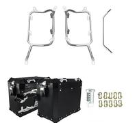 Motorcycle Aluminum Box Top Panniers Suitcase For TIGER 850 900 2020 2021 2022 2023 Trunk Saddlebag Luggage Rack Stainless Steel Bracket