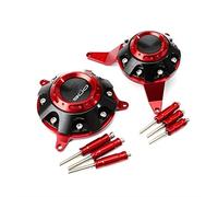 Motorcycle Aluminum Engine Stator Protective Cover Guard Protectors For KAWASAKI Z900 Z 900 2017 2018 2021 2022(Rosso)