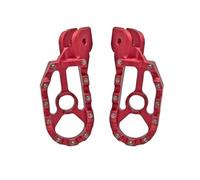 Motorcycle Aluminum Foot Pegs Pedal Foot Rest Rearset Parts For DUCATI Scrambler ICON Classic Full Throttle CFCKHPTHAZ(Red)