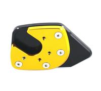 Motorcycle Aluminum Kickstand Sidestand Stand Extension Enlarger Pad For XADV750 2017 2018 2019 2020(Gold)