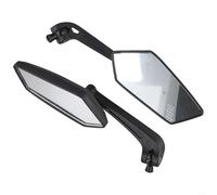 Motorcycle and Scooter Adjustable Side Mirrors with Rotating Rearview Design for Clear Visual Range and Better Traffic Awareness