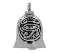 Motorcycle Angel Bell, Motorcycle Bells For Bikers, Motorcycle Bell Hanger, Unique Eye Design Good Luck Bell Keyring, Guardians Bell For Motorbikes, Motorbike Keyring, Drive Safe Cycling Bell Bikes
