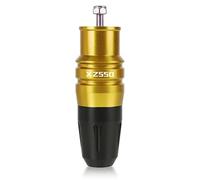 Motorcycle Anti-fall Block Motorcycle CNC Frame Crash Pad Exhaust Slider Protector For Y-AMAHA XZ550 XZ 550 1982 1983 1984 1985 1986(Gold)