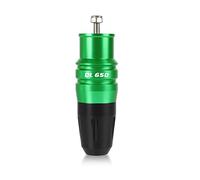 Motorcycle Anti-fall Block Motorcycle CNC Frame Crash Pad Exhaust Slider Protector One Piece For Suzuki VStrom DL650 2006-2018 2019 2020 2021(Green)