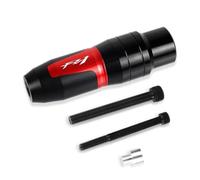 Motorcycle Anti-Fall Device For FZ1 FZ6 FZ8 FAZER FZ6N FZ6R FZ6S FZ16 Falling Protection Pad Motorcycle Aluminum Frame Sliders Crash Protector(Red FZ1)
