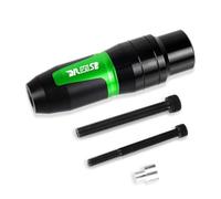 Motorcycle Anti-Fall Device For GS500 GS500E GS500F SFV650 Gladius 650 DR650SE Motorcycle Aluminum Exhaust Frame Sliders Crash Pads Falling Protector(Green DR650SE)