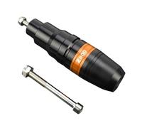 Motorcycle Anti-Fall Device For Z800 2013 2014 2015 2016 Motorcycle CNC Accessoires Falling Protection Exhaust Slider Crash Pad(B-Orange)