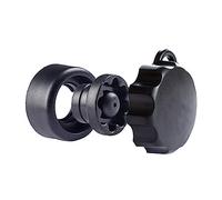 Motorcycle Anti-Theft Lock Security Knob Rain-Proof ABS Knob for Navigation Bracket Holder Adjustable