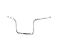 Motorcycle Ape Hanger Curved Handlebar 12 14 16 18 Inch Rise 1 1 4 Compatible With Sportster XL FLST FXST Models(12 Chrome)