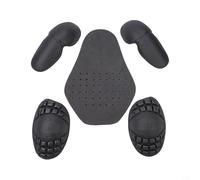 Motorcycle Armor Inserts Set, EVA for impact Protectors with Back Protector Pad and Elbow Shoulder Guards for Motorbike Riding Jacket, for ce Style Body