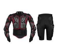 Motorcycle Armor Protective Suit for Racing Body and Chest Spine Protector Jacket Chest Back Support Protector for Motorbike Racing Cycling and Skating,Armor Shorts A-S