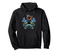 Motorcycle Asian Dragon Tattoo for Bikers & Motorbiker Pullover Hoodie
