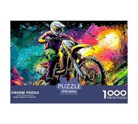 Motorcycle Astonishing 1000-Piece Jigsaw Puzzles for Adults A Pantheon of Impossible, Hard, Difficult Challenging Puzzle Games for All Genders - A Unifying Challenge for Adults And Kids Age 12