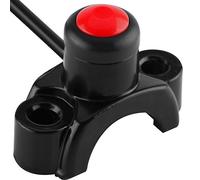Motorcycle ATV 7/8" Handlebar Control Switch, Universal Handlebars Mount Engine Start Stop Kill Button Switch for Pit Dirt Bike ATV Quad(Type B) car switch