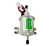 Motorcycle ATV Fuel Supply Pumps Switch Tap HEP-02A Gas Diesel Petrol Inline Low Pressure 12V Electric Pump carburetor rebuild tool set(Silver)