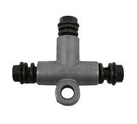 Motorcycle ATV Hydraulic 3 Way Brake Oil Hose Adaptor Iron Pipe Coupling 10mm for Motorcycles Off-Road Hose Adapter Female to Female Faucet Kitchen Quick Connect with