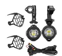 Motorcycle Auxiliary For BMW R1250GS ADV F800GS LC Auxiliary Light Assemblie Motorcycle LED Fog Lights(Light and wire)