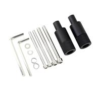 Motorcycle Auxiliary Lamp Mounting Bracket, Single Hole, Black | Set for Motorcycle Auxiliary Light Replacement Use, Single Hole Hardware Holder for Lamp Installation