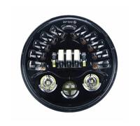 Motorcycle Auxiliary Light For BMW For R NINE T 2014-2019 2020 2021 2022 7 Inch Headlight Universal Adaptive Light Motorcycle Parts(Black)