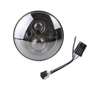 Motorcycle Auxiliary Lights For Electra Glide For For Softail Fat Boy For Touring Motorcycle Light 7Inch Motor LED Headlight With 4.5Inch Fog Lamps For Foggy Weather(Style D)