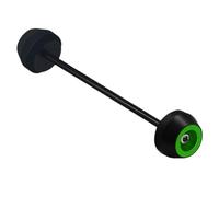 motorcycle axle slider For MT-09 SP 2017-2024 For XSR900 2015-2024 For XSR900 For Abarth 2017-2024 Wheel Protector Motorcycle Front Rear Axle Fork Crash Sliders Falling Pad(Green,Rear)