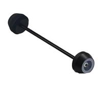 motorcycle axle slider For MT-09 SP 2017-2024 For XSR900 2015-2024 For XSR900 For Abarth 2017-2024 Wheel Protector Motorcycle Front Rear Axle Fork Crash Sliders Falling Pad(Metallic,Rear)