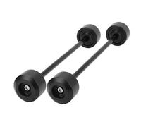 Motorcycle Axle Slider Fork Crash Protector Front Wheel Hub Guards Rear Swingarm Protection For F800R 2015-2022(Front and Rear)