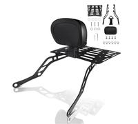 Motorcycle Back Luggage Holder For Can-Am Spyder F3 F3-S F3-T Quick Release Sissy BarMotorcycle Detachable Passenger Aluminum Luggage Rack Backrest