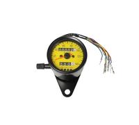 Motorcycle Backlight Dual Odometer 0-140KM/H Tachometer Gauge Universal Dashboard Tachometer Gauge