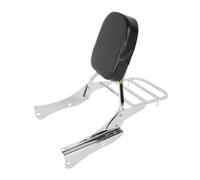 Motorcycle Backrest Back Pad Black Backrest Luggage Rack FOR Shadow FOR Spirit FOR VT750DC 2001-2003 2005-2007 Chain Drive Models