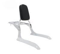 Motorcycle Backrest Bar Passenger Rear Backrest Detachable Luggage Rack W/Cushion Pad For XVS 1300 XVS1300 A For Midnight For V Star 2007-2015