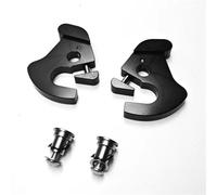 Motorcycle backrest Black Detachable Rotary Mounting Sissy Bar Latch Clips Kit Fit For Harley Davidson Series