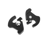 Motorcycle Backrest Detachable Rotary Sissy Bar Luggage Racks Latch Latches Clips Kit For Harley Electra Road Street Glide