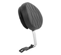 Motorcycle backrest Fit For Harley Fatboy Heritage Softail 2007-2017 Black Chrome Motorcycle Sissy Bar Luggage Rack Backrest Pad(Style2)