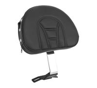 Motorcycle backrest Fit For Harley Fatboy Heritage Softail 2007-2017 Black Chrome Motorcycle Sissy Bar Luggage Rack Backrest Pad(Style6)