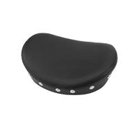 Motorcycle backrest Fit For Harley Universal Motorcycle Backrest Rear Passenger Sissy Bar Cushion Pad Accessories Black(Style 2 with Rivets)