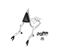 Motorcycle backrest Fit For Indian Chief Super Sport Bobber Motorcycle Backrest Sissy Bar With Luggage Rack(Chrome Full Set)
