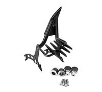 Motorcycle backrest Fit For Indian Chief Super Sport Bobber Motorcycle Backrest Sissy Bar With Luggage Rack(Black Full Set)