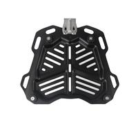 Motorcycle Backrest Luggage Rack Fit For 28L/36/45L/55L/65L/80L/100L Helmet Trunk Release Shelf Holder Motorcycle Rear Luggage Base Plate Bracket Extended Seat Cargo Carrier(For 45L)