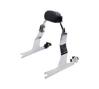 Motorcycle Backrest Pad Kits Detachables Passenger Backrest For Softail For Fat Boy For Cross Bones CVO For Convertible Springer Night Train