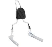 Motorcycle Backrest Pad Kits Motorcycle Detachable Passenger Backrest For Dyna For Street For Fat Bob For Low Rider Wide Glide FXDL FXDB 2006-2017