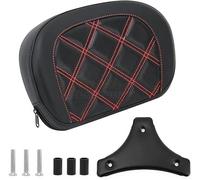 Motorcycle Backrest Pad Kits Motorcycle Parts Detachable Passenger Backrest Pad For Touring For Street Glide For Road King For 1996-later