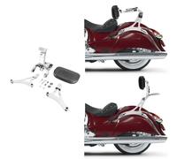 Motorcycle Backrest part Motorcycle Multi-Purpose Passenger/Driver Backrest Sissy Bar Luggage Rack Mount For Indian For Chieftain Dark For Horse Icon 2022-2023