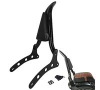 Motorcycle Backrest Sissy Bar Passenger Back Rest Pad Compatible for Indian Scout 2015-2023 Scout Sixty ABS 16-23 (21" Height, Black)(Not for Bobber or Rogue Model)