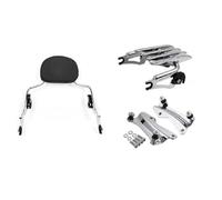 Motorcycle Backrest Sissy Bar Rear Passenger Luggage Rack For Harley For Road King FLHR 2014 2015 2016 2017 2018 2019 2020 2021 2022