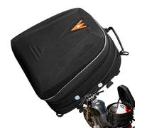 Motorcycle Bags Back Seat - 20L-28L Expandable Hard Shell Backpack, Flexible Use, Waterproof Motorcycle Storage Bag for Motorcycle Dirt Bike Tours, Commuting, Travel, Riding