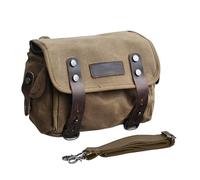Motorcycle Bags - Removable Canvas Side Bags | Versatile Rear, Storage Pouch for Accessories, Travel and Electric Bike Bag