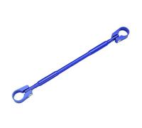 Motorcycle Balance Bar 22mm Alloy Aluminum Motorcycle Handlebar Brace Crossbar Modified Strengthen Handle Bar Clamp Balance Beam Cross(Blue)