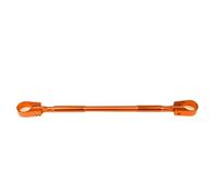 Motorcycle Balance Bar 22mm Alloy Aluminum Motorcycle Handlebar Brace Crossbar Modified Strengthen Handle Bar Clamp Balance Beam(Orange)