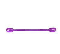 Motorcycle Balance Bar 22mm Alloy Aluminum Motorcycle Handlebar Brace Crossbar Modified Strengthen Handle Bar Clamp Balance Beam(Purple)